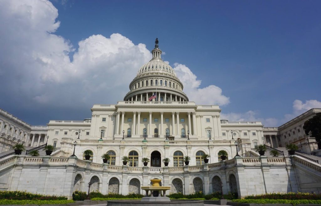 El edificio del Congreso de los Estados Unidos